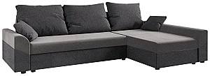 Canapea coltar Space Meble Denver L Sawana 21/Sawana 05 Gri inchis/Gri