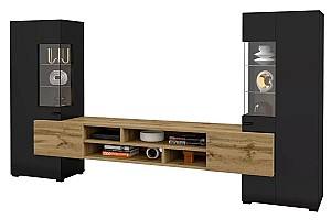 Living Helvetia Coby Nr.10 2.7m Negru/Stejar Wotan (Maro)