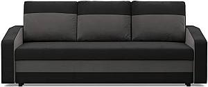 Диван Magnifico Meble Orion Bonell Mikrofaza 15/Mikrofaza 27 Черный/Серый