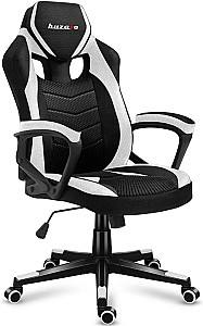 Fotoliu gaming Huzaro Force Mesh 2.5 Negru/Alb