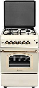 Aragaz, Plita de gaz Studio Casa Verona Retro 50/55 Beige