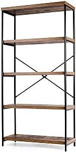 Etajera Costway HW59370CF Brown