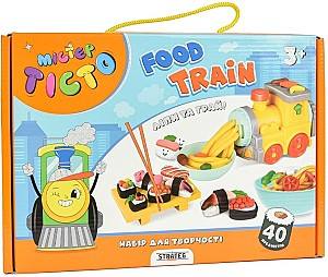 Набор игрушек Strateg Мистер Тесто: Food Train (57995)