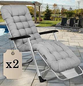 Шезлонг Sofotel ChillWell 286401-2 Grey