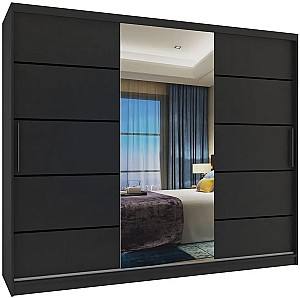 Dulap-cupe Belini Premium MBP SZP8/0/1B/2B1L/0/KLP Negru