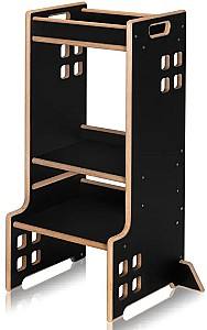 Стул трансформер для кормления Lionelo Cass Black Onyx