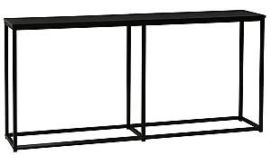 Masa consola Mobhaus Busta Dark Graphite/Black
