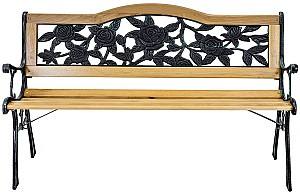 Banca gradina Jumi OM-357945 Pin (Maro)/Negru