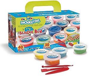Набор игрушек CARIOCA Modelight School Box 40