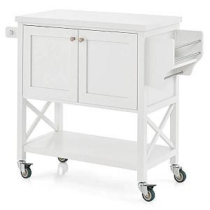 Сервировочный столик Costway KC55695WH