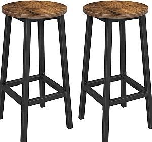 Scaun Vasagle LBC32X Rustic Brown/Black