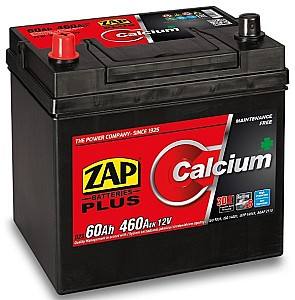 Аккумулятор ZAP 60 Ah Plus Japan Cars +левый
