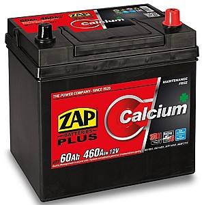 Аккумулятор ZAP 60 Ah Plus Japan Cars