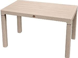 Стол садовый Heniver Rattan Table 120x70 Cappuccino