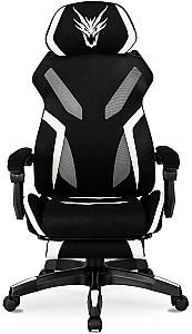 Игровое кресло Mebel Elite Maximo Черный/Белый