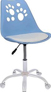 Fotoliu de birou Jumi Joy 2 CM-593602 Light Blue/White