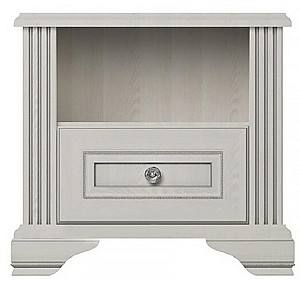 Noptiera de lux Yasen White 1S Pin Argintiu