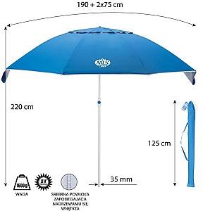 Зонт от солнца Nils Camp NC7822 Blue