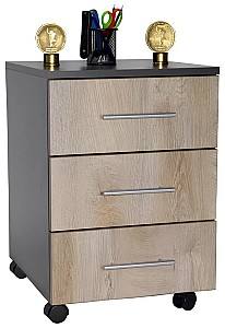 Comoda Andra 3S  44.5x50x64.5 Grey