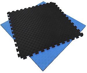 Saltea sportivă VLM Puzzle 1x1 m Black/Blue