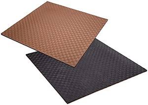 Saltea sportivă VLM Puzzle 1x1 m Black/Brown