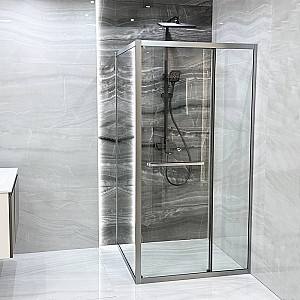 Душевая кабина Linia H2O Ritmo 90x90 Серый