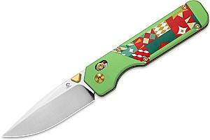 Cutit Boker Militaw S45VN Christmas Gift Wrap Pattern 01KI644