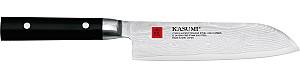 Кухонный нож Kasumi Santoku Chef Damasco (K-84018)