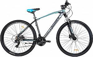 Bicicleta de munte Crosser T02 29/19 21S Shimano+Logan Hidraulic Black/Blue
