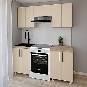 Кухонный гарнитур Smartex K1 180 см Слоновая Кость