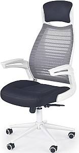 Fotoliu de birou Halmar Franklin Black/White/Gray