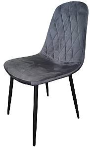 Стул Kroll DC2-006 Velur Grey(Серый)/Grey(Серый)