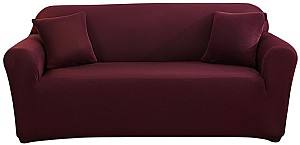 Husa pentru canapele Relaxe Home Solid Sofa Cover 2 locuri (145-185 cm) Bordo