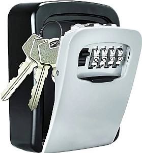Suport pentru chei Strategic 120x88x40 Silver/Black