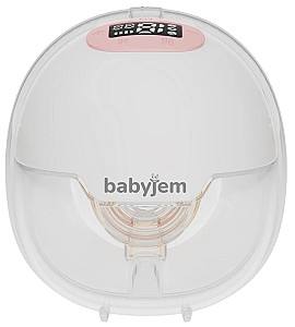 Молокоотсос электрический BABYJEM White & Pink