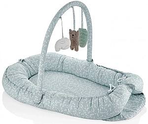 Cuib pentru bebelus BABYJEM Between Parents Green