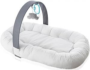 Cuib pentru bebelus BABYJEM My First Bed Grey