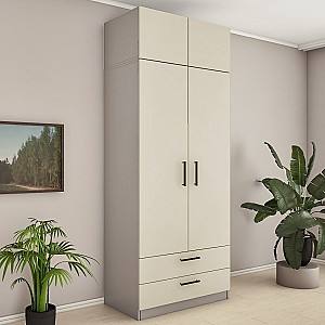 Dulap PS ST-100 (2 sert.) + Antresol Toffi / Bej