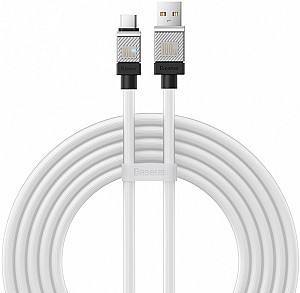 USB сablu Baseus CoolPlay Series 2m White