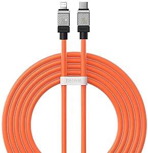 USB сablu Baseus CoolPlay Series Type-C to Lightning 2m Orange