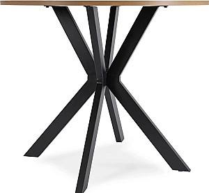 Masa Mebel Elite Lauren 80 Stejar auriu (Bej)/Negru