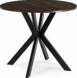 Masa Mebel Elite Lauren 80 Nuc (Maro)/Negru