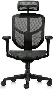 Fotoliu de birou Comfort Enjoy Buget 2 Black (mesh)