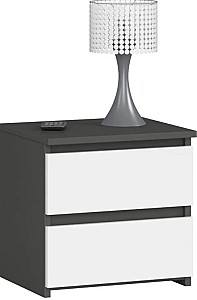 Noptiera Akord CL2 2SZ 40cm Graphite Gray/White