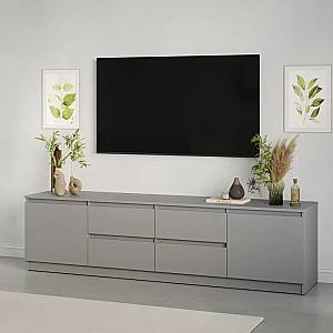 Tumba pentru televizor MBS Neo 4S2D (150x43x53 cm) Gri