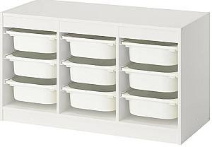 Etajera IKEA Trofast 9 cutii 99x44x56 Alb
