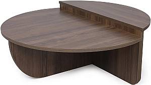 Masuta de cafea, reviste Trendy Podium Nuc