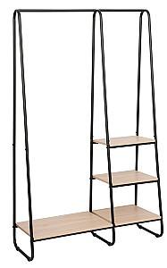 Стеллаж DP Hampton Oak / Black