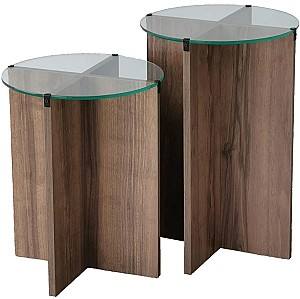 Masuta de cafea, reviste Trendy Lily Nuc (Maro)