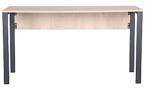 Masa de birou AMF Pluto Stejar Endgrain (Bej)/Negru